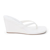 White Murphy wedge sandal Matisse Footwear Online