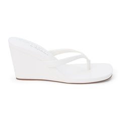 White Murphy wedge sandal Matisse Footwear Online