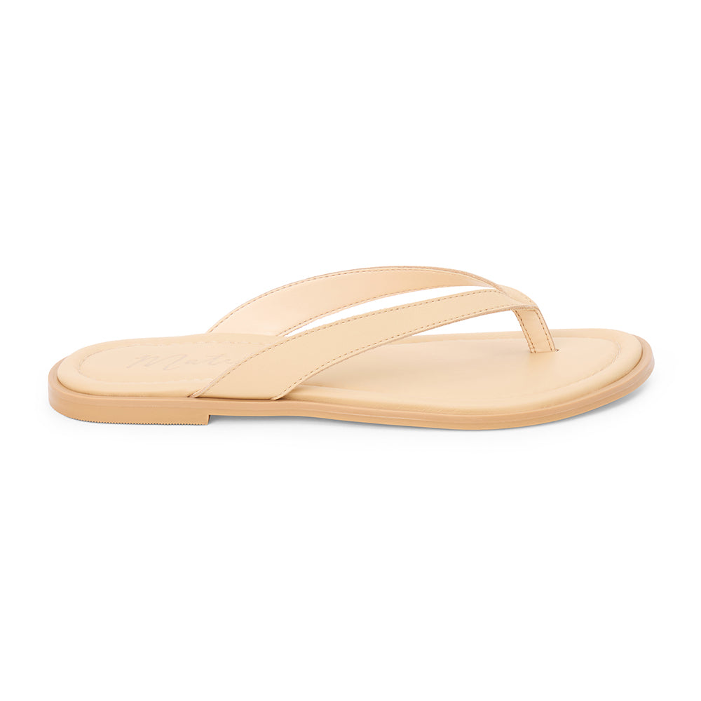 Natural Leo flip flop sandal Matisse Footwear US