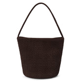 Chocolate Vancouver woven bucket bag Matisse Footwear Outlet