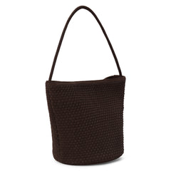 Chocolate Vancouver woven bucket bag Matisse Footwear Outlet