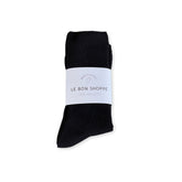 Black Le bon shoppe crisp step socks Matisse Footwear For Sale