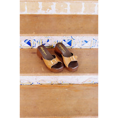 Tan Miramar platform sandal Matisse Footwear Outlet