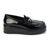 Black Patent Kimbra platform loafer Matisse Footwear US