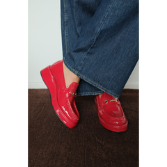 Red Patent Kimbra platform loafer Matisse Footwear Outlet