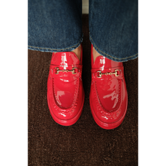 Red Patent Kimbra platform loafer Matisse Footwear Outlet