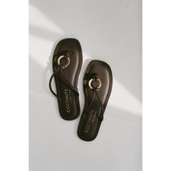 Dark Brown Mission thong sandal Matisse Footwear Online