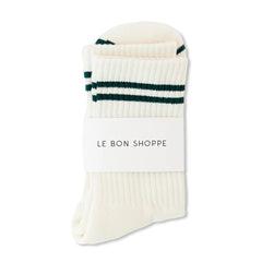 Parchment Le bon shoppe boyfriend socks Matisse Footwear Sale
