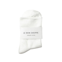 White Le bon shoppe sneaker socks Matisse Footwear On Sale