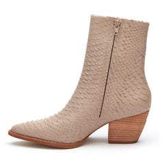 Ivory Snake Caty ankle boot Matisse Footwear New