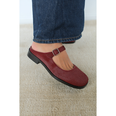 Burgundy Merlin mary jane mule Matisse Footwear Sale