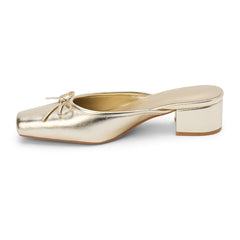 Gold Geneva heeled mule Matisse Footwear US