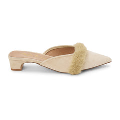 Natural Suede Kellan heeled mule Matisse Footwear Online