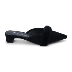 Black Suede Kellan heeled mule Matisse Footwear Sale