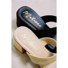Natural Wyeth heeled sandal Matisse Footwear For Sale