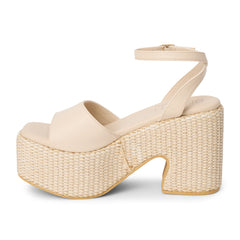 Ivory Arden platform sandal Matisse Footwear For Sale