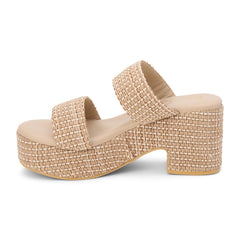 Tan Multi Ocean ave platform sandal Matisse Footwear On Sale