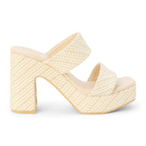 Cream Gem platform heel Matisse Footwear New