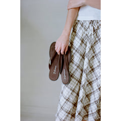 Chocolate Leo flip flop sandal Matisse Footwear Outlet