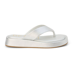 Silver Mallorca flip flop sandal Matisse Footwear Online