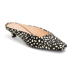 Black Multi Spot Classy heeled mule Matisse Footwear Online Shop