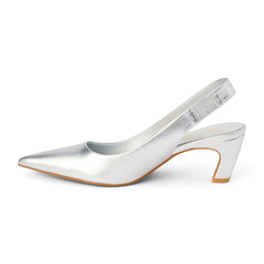 Silver Leona slingback heel Matisse Footwear New