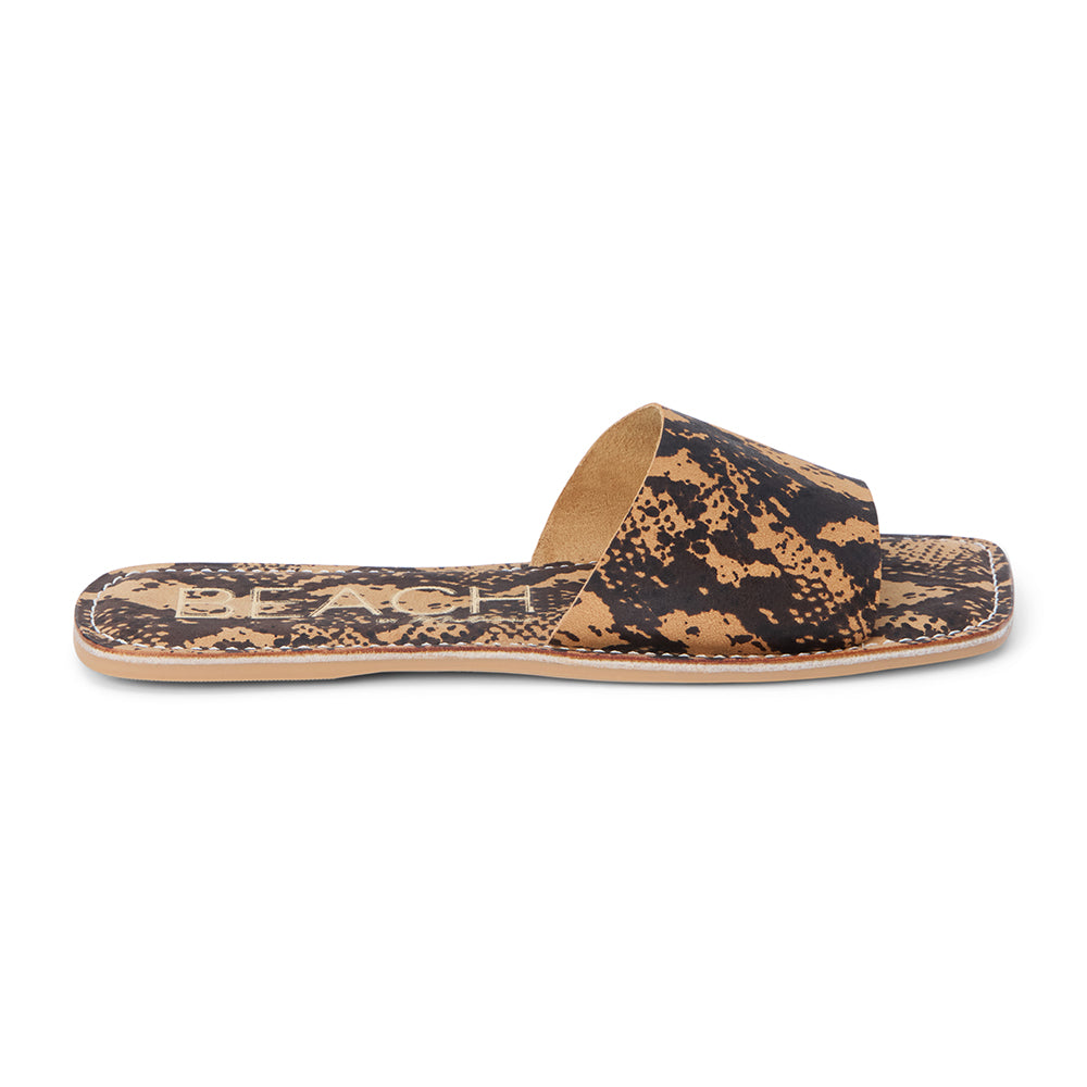 Tan Python Bali slide sandal Matisse Footwear Outlet