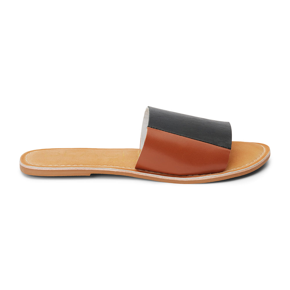 Tan/Black Bonfire slide sandal Matisse Footwear New