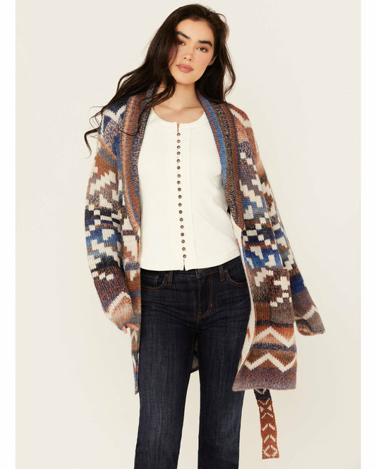 Idyllwind Myhr Southwestern Print Cardigan