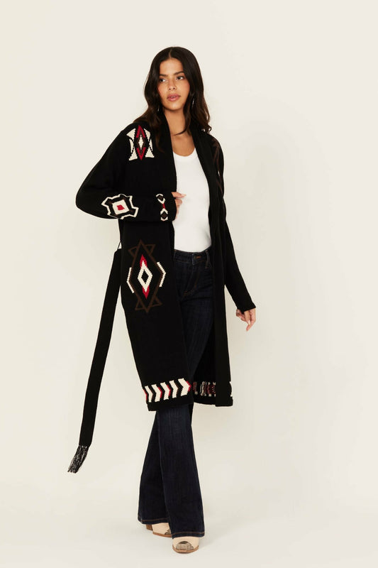 Idyllwind Leopole Long Cardigan
