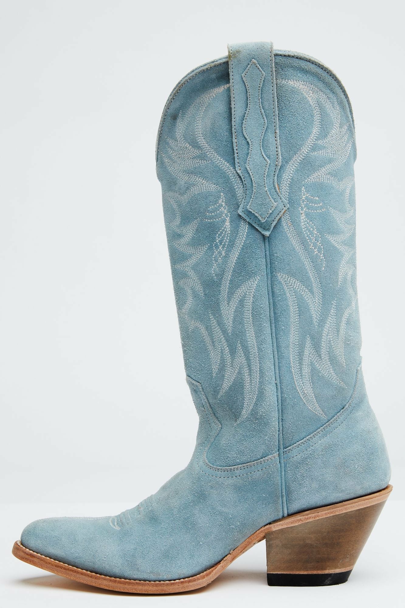 Idyllwind Charmed Life Blue Suede Western Boots - Round Toe