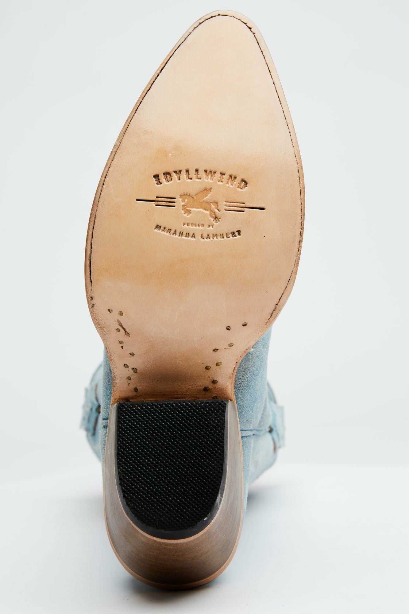 Idyllwind Charmed Life Blue Suede Western Boots - Round Toe