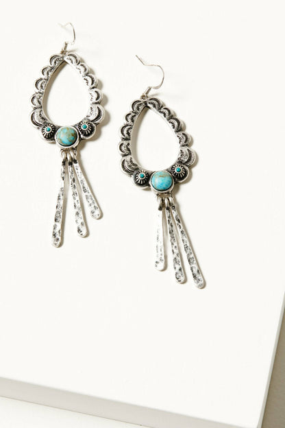 Idyllwind Bellafonte Teardrop Scalloped Earrings
