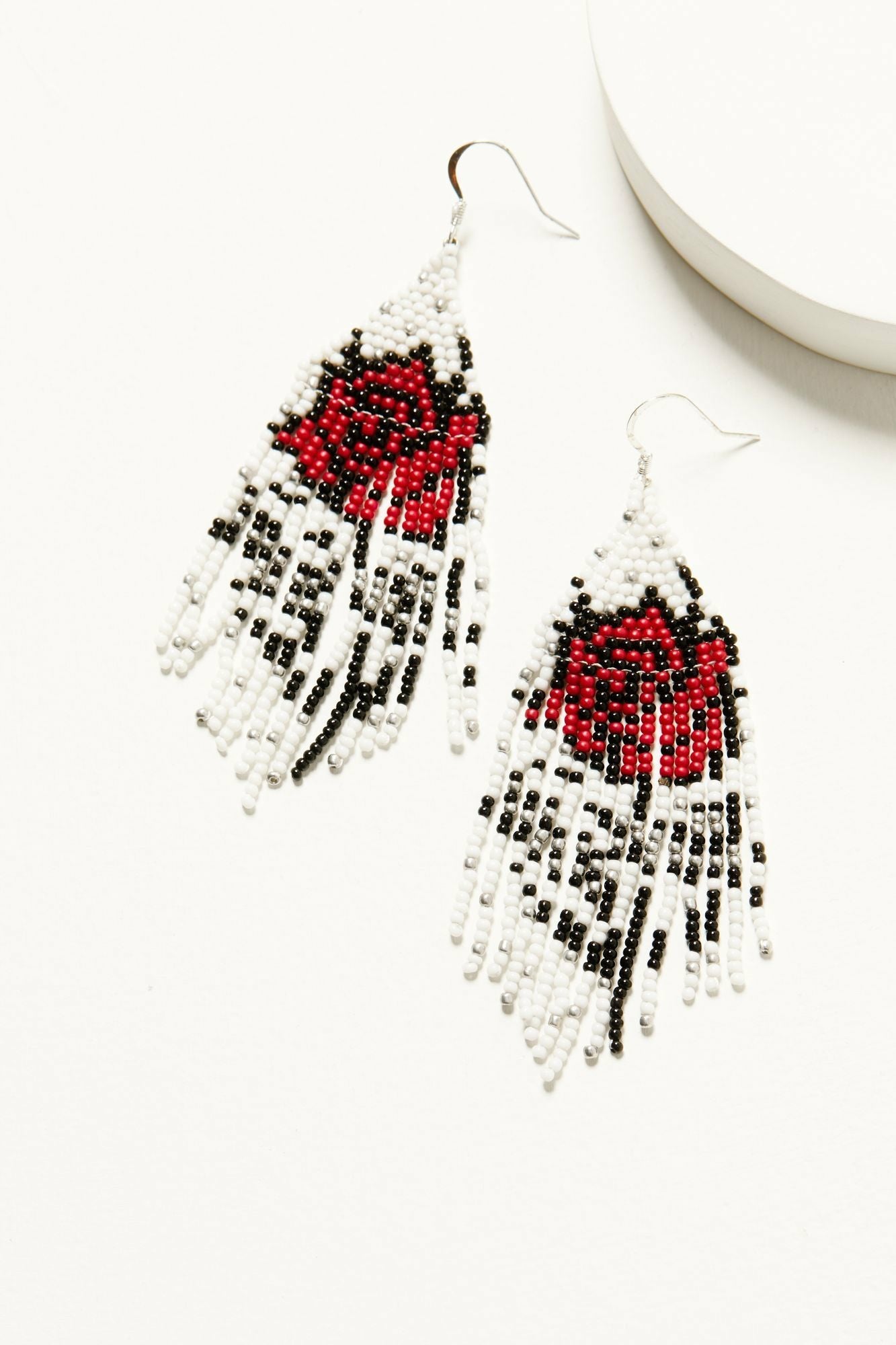 Idyllwind Carla Rose Beaded Fringe Earrings