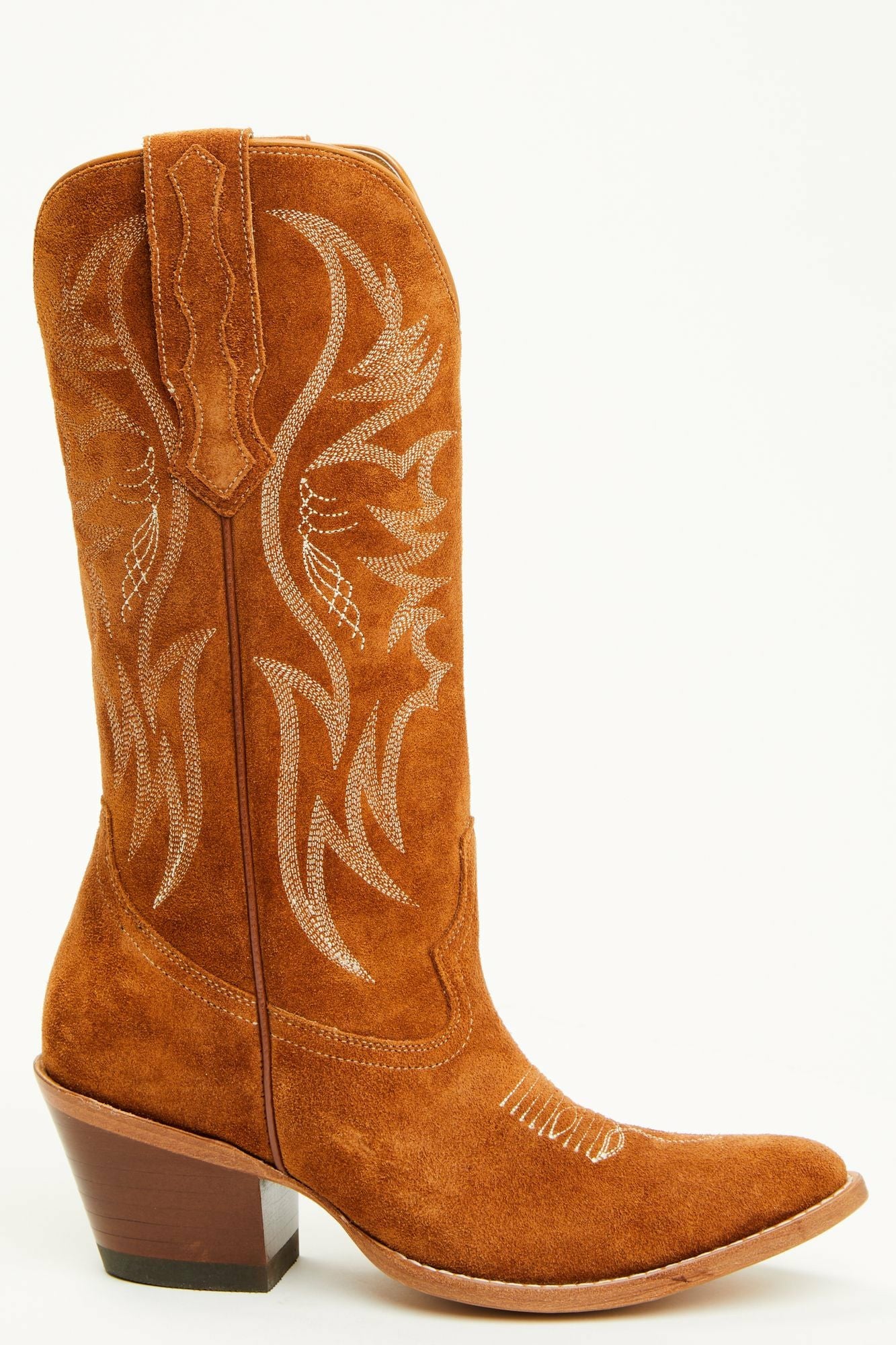 Idyllwind Charmed Life Cognac Suede Western Boots - Round Toe