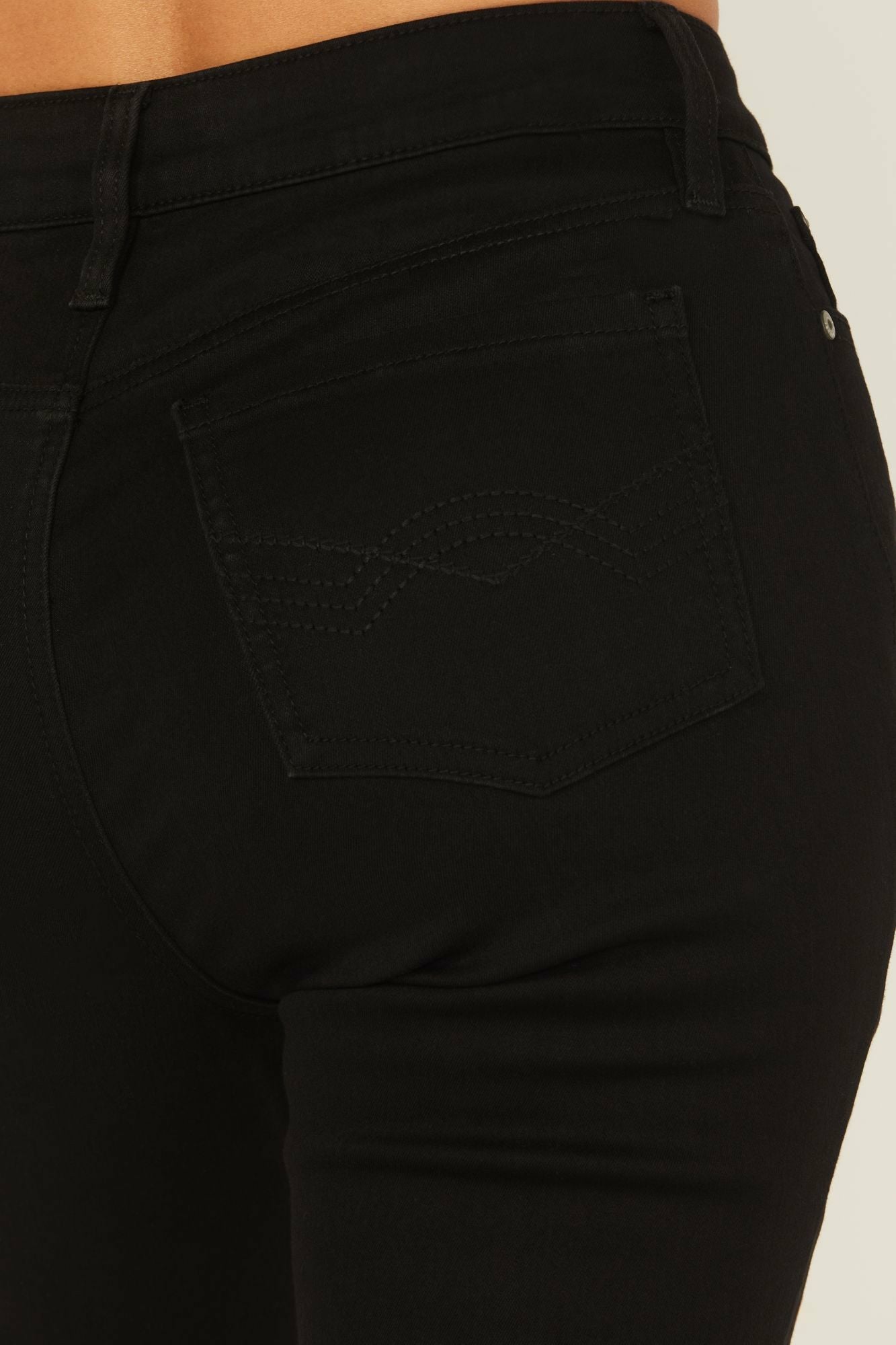 Idyllwind Outlaw High Rise Flare Embroidered Super Stretch Denim Jeans
