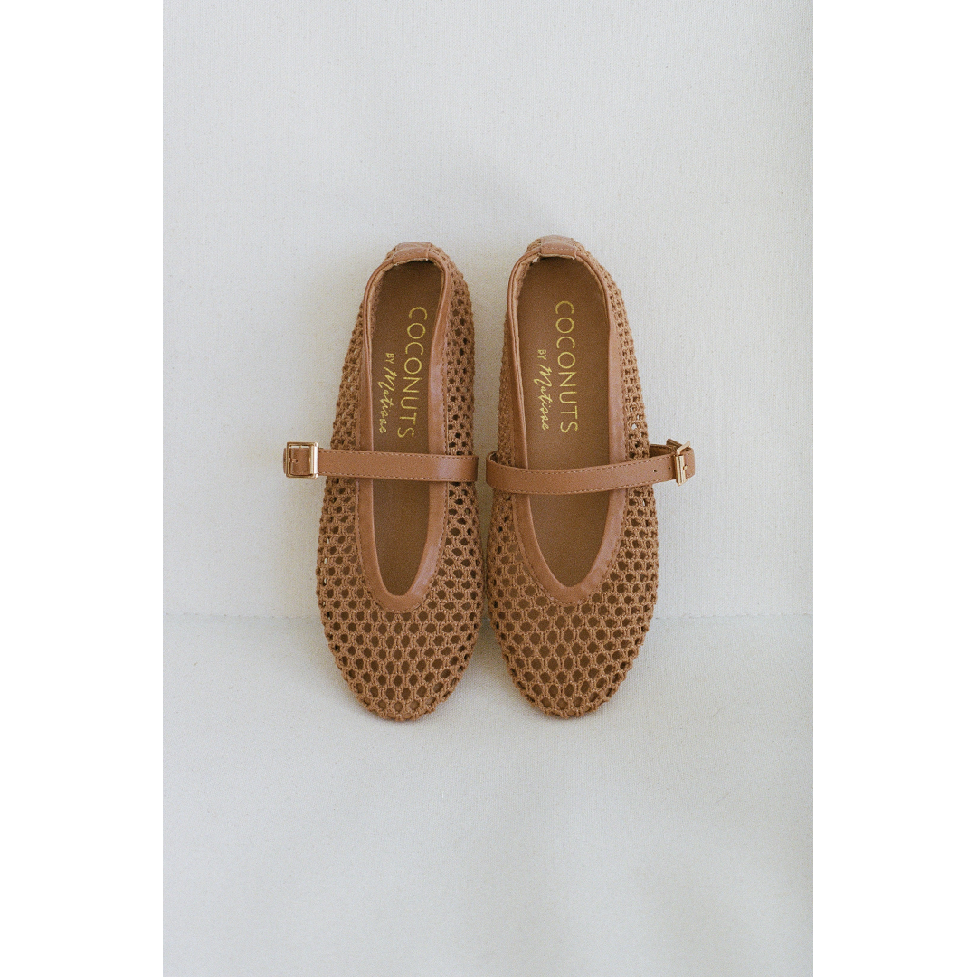 Tan Nolita ballet flat Matisse Footwear For Sale