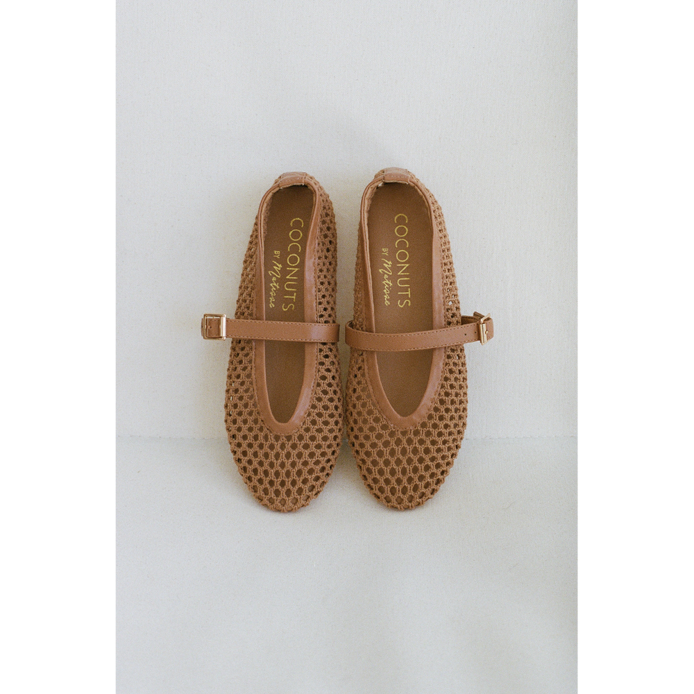 Tan Nolita ballet flat Matisse Footwear For Sale