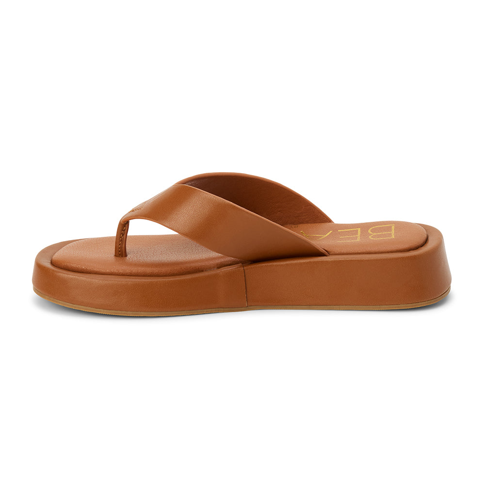 Cognac Mallorca flip flop sandal Matisse Footwear On Sale