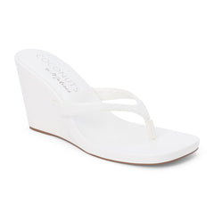 White Murphy wedge sandal Matisse Footwear Online