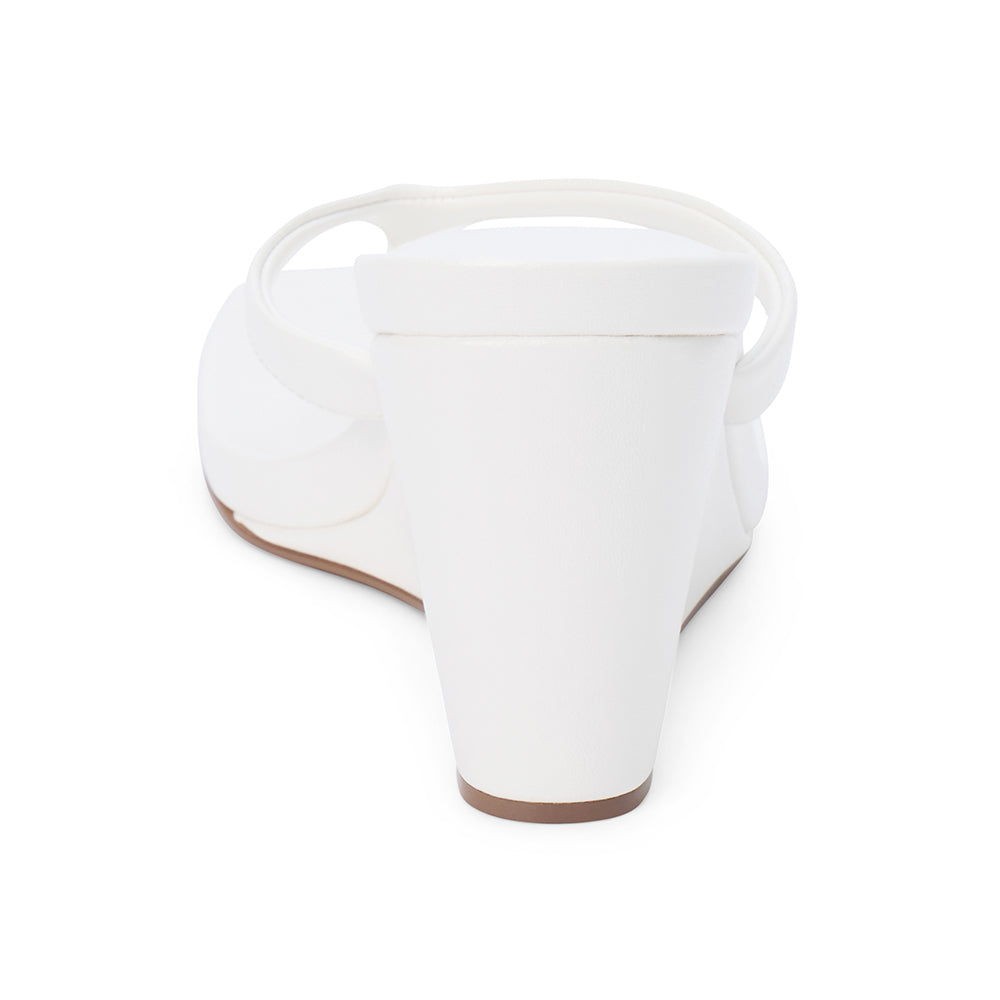 White Murphy wedge sandal Matisse Footwear Online