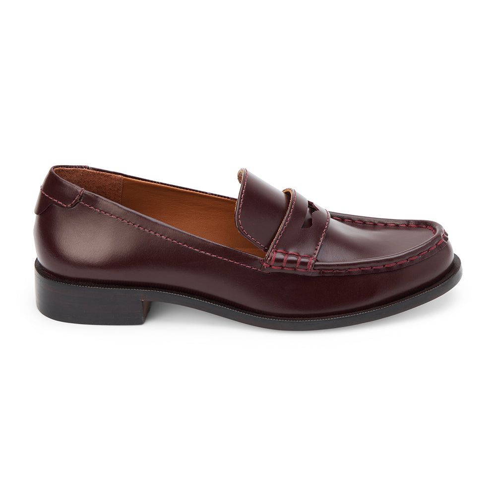 Burgundy Steven penny loafer Matisse Footwear Outlet