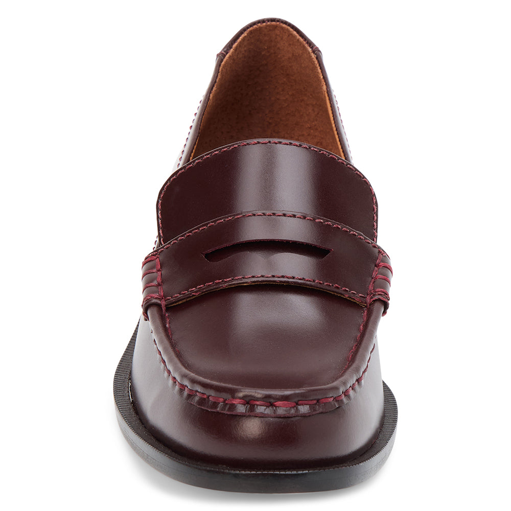 Burgundy Steven penny loafer Matisse Footwear Outlet