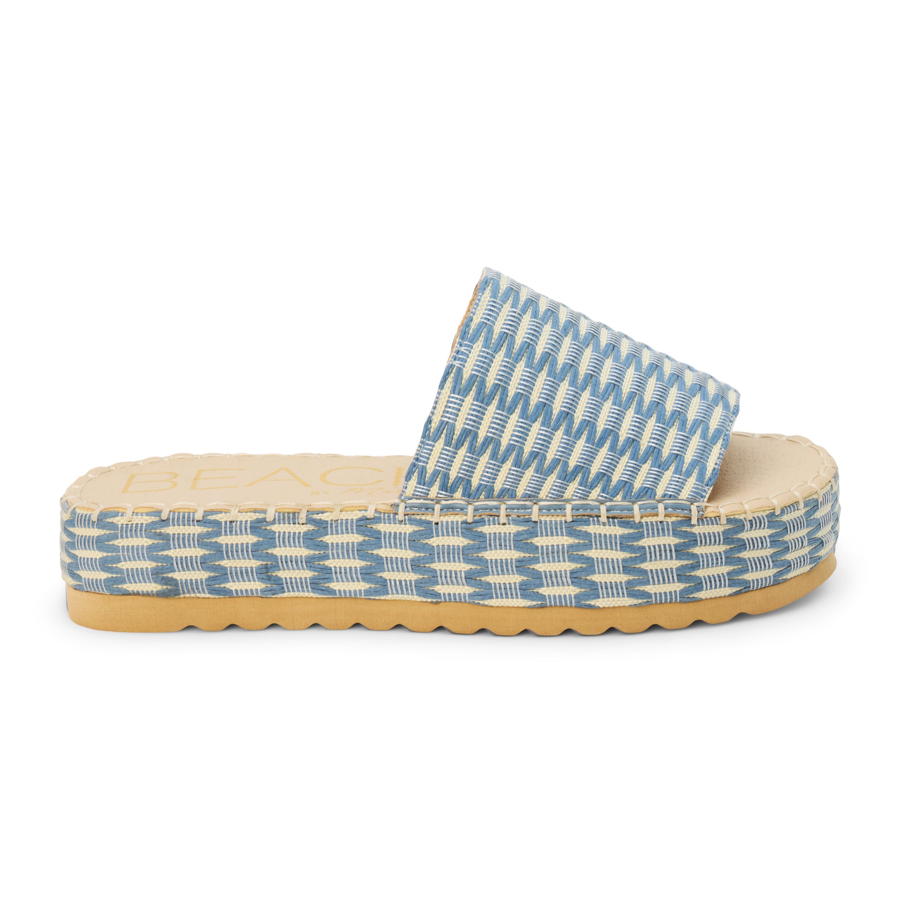 Indigo Multi Del mar platform sandal Matisse Footwear For Sale