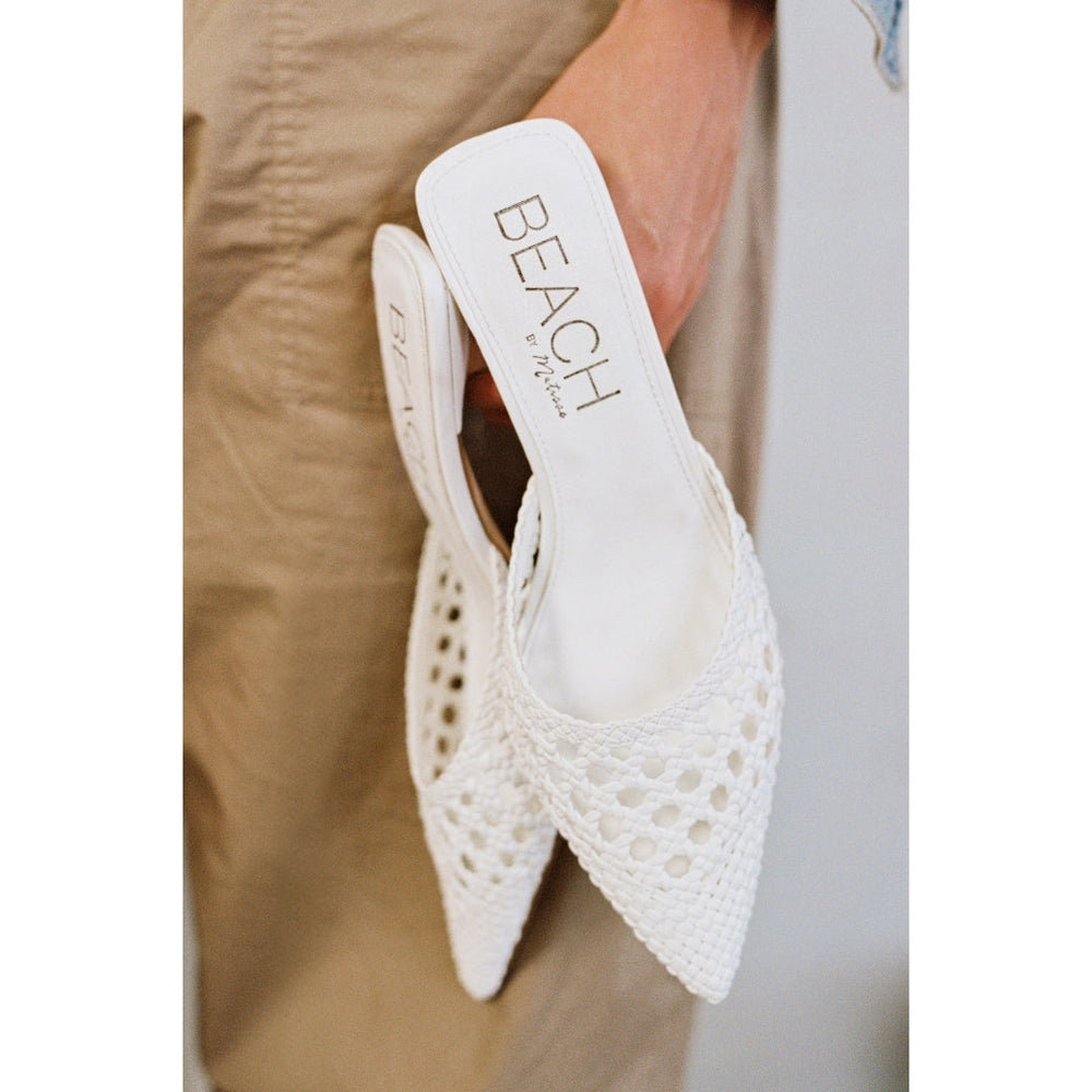 White Tia heeled mule Matisse Footwear On Sale