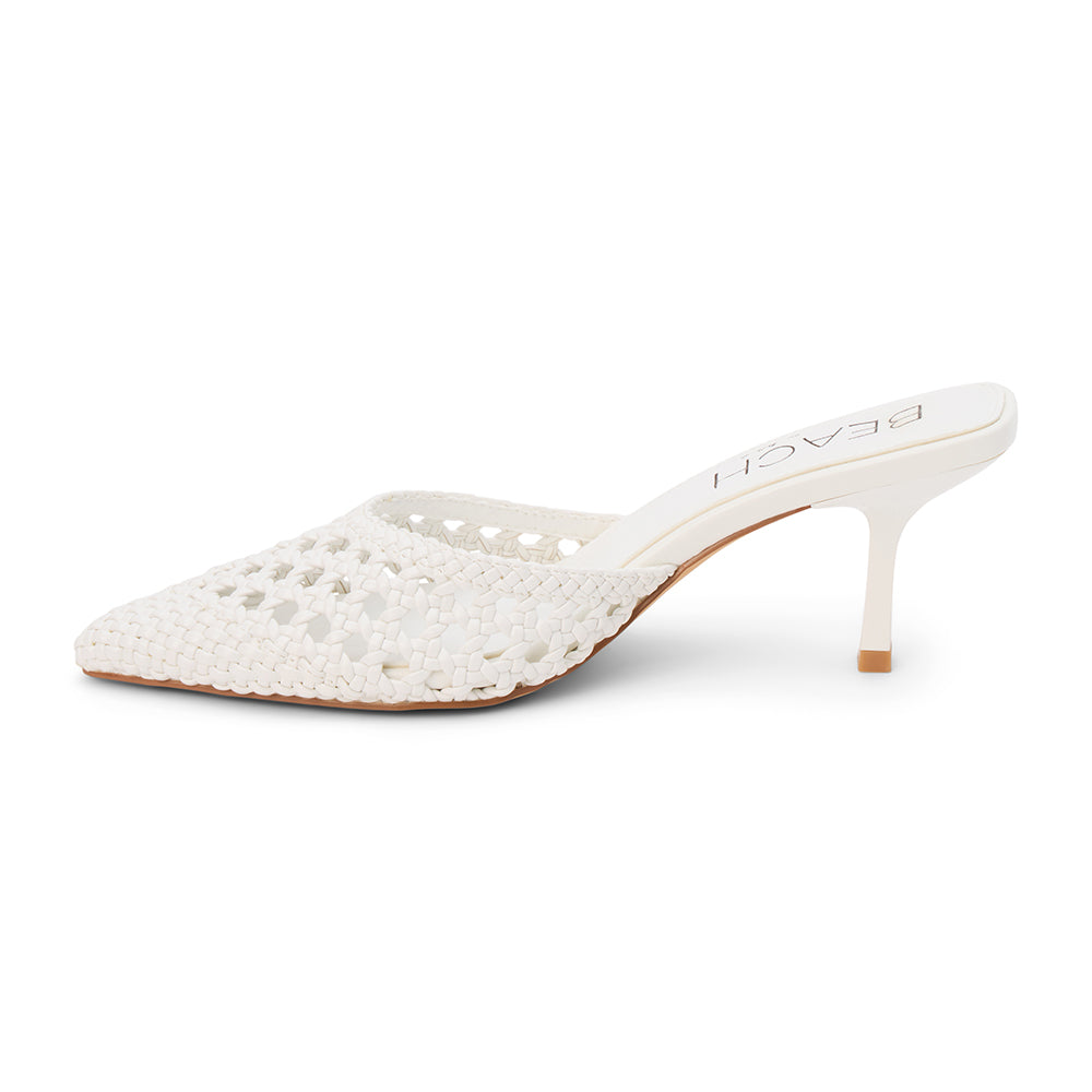 White Tia heeled mule Matisse Footwear On Sale