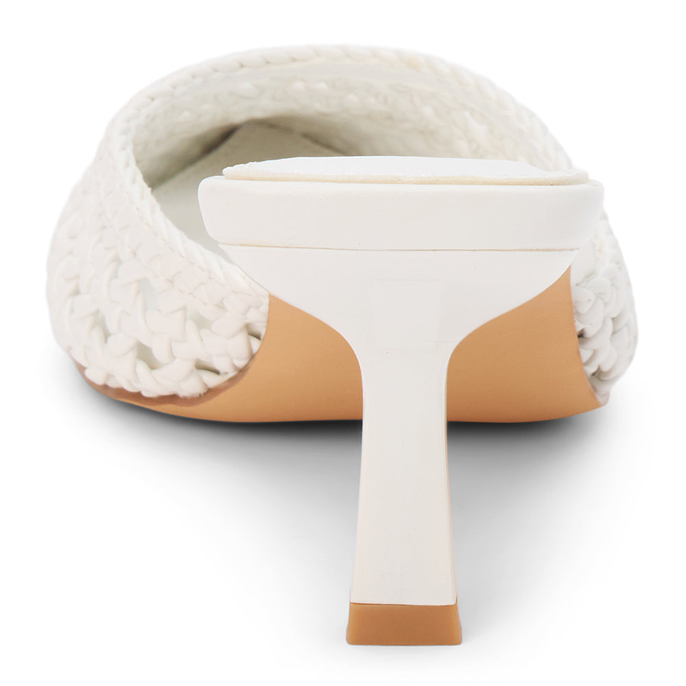 White Tia heeled mule Matisse Footwear On Sale