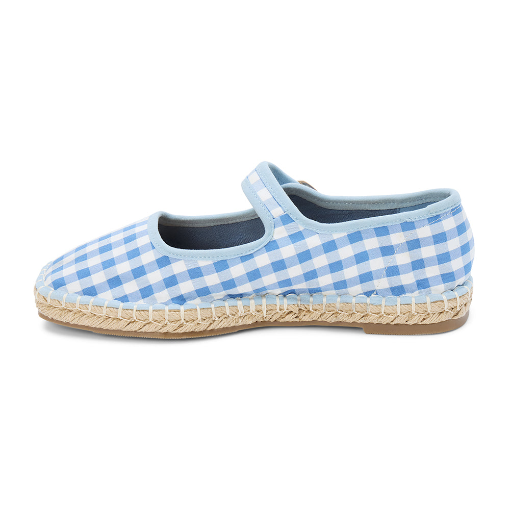 Blue Gingham Meg mary jane flat Matisse Footwear New