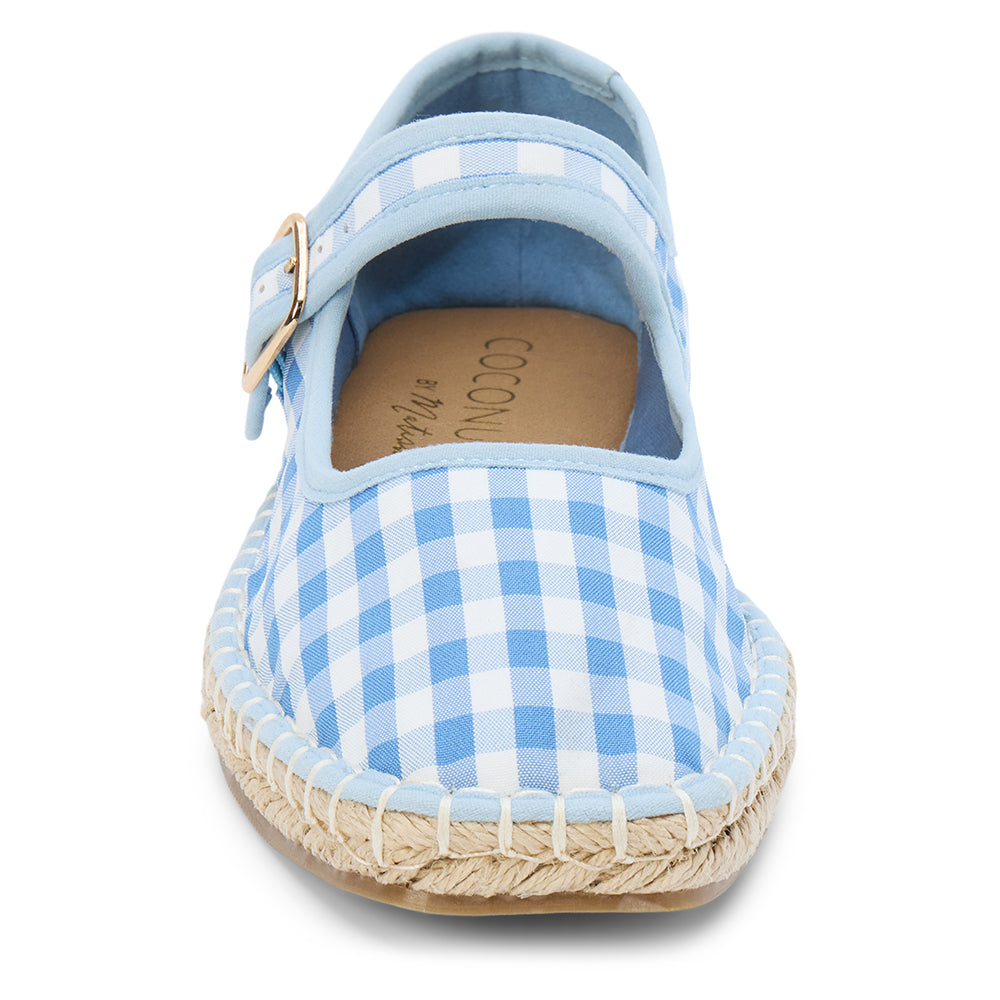 Blue Gingham Meg mary jane flat Matisse Footwear New