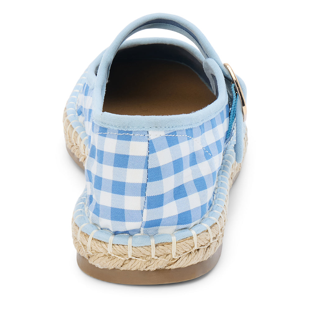 Blue Gingham Meg mary jane flat Matisse Footwear New